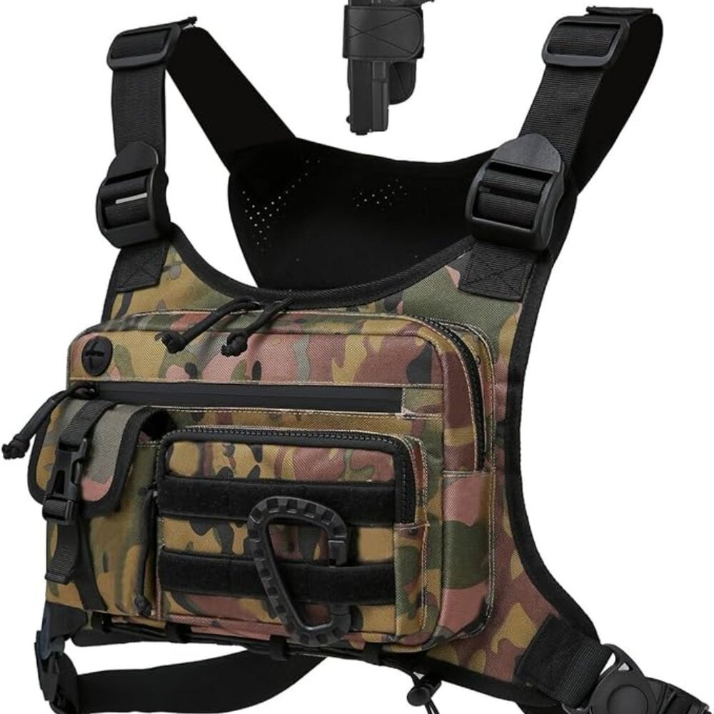 Multifunctional Adjustable Vest Waterproof Chest … - image 8